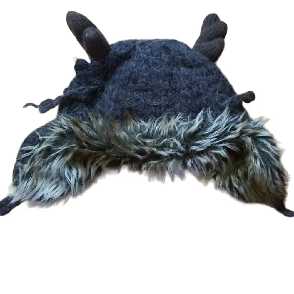 Boys Woolen Moose Hat